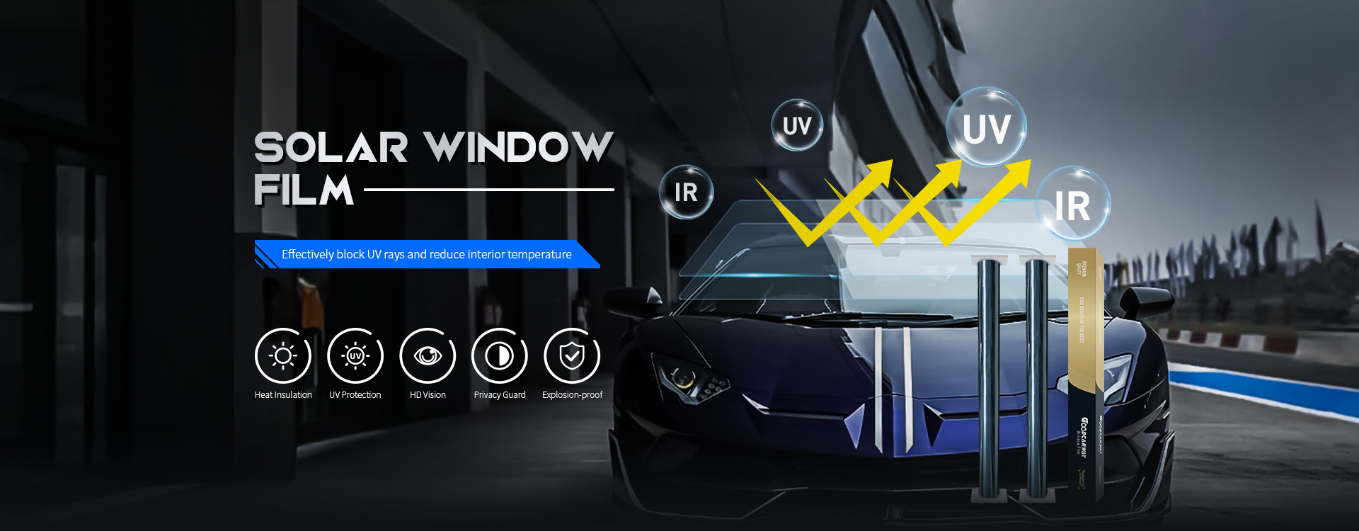 Qualität Auto-Farben-Schutz-Film usine