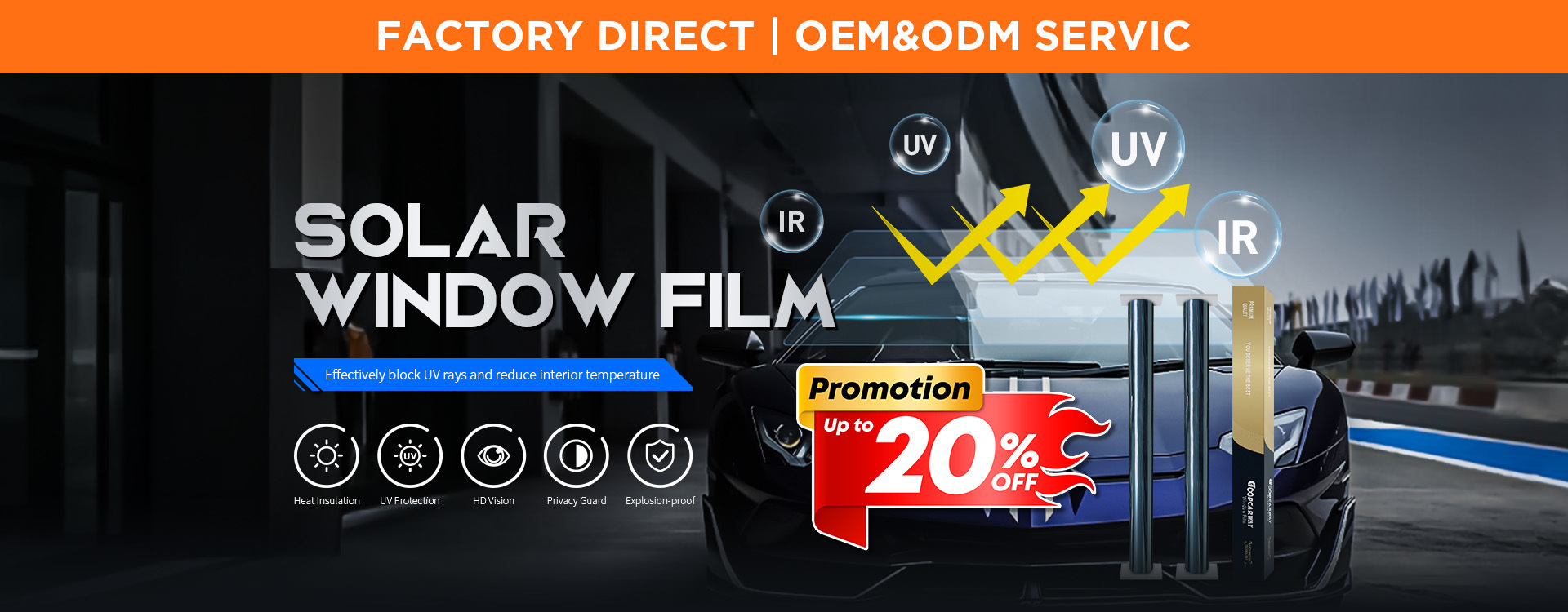 Qualität Auto-Farben-Schutz-Film usine